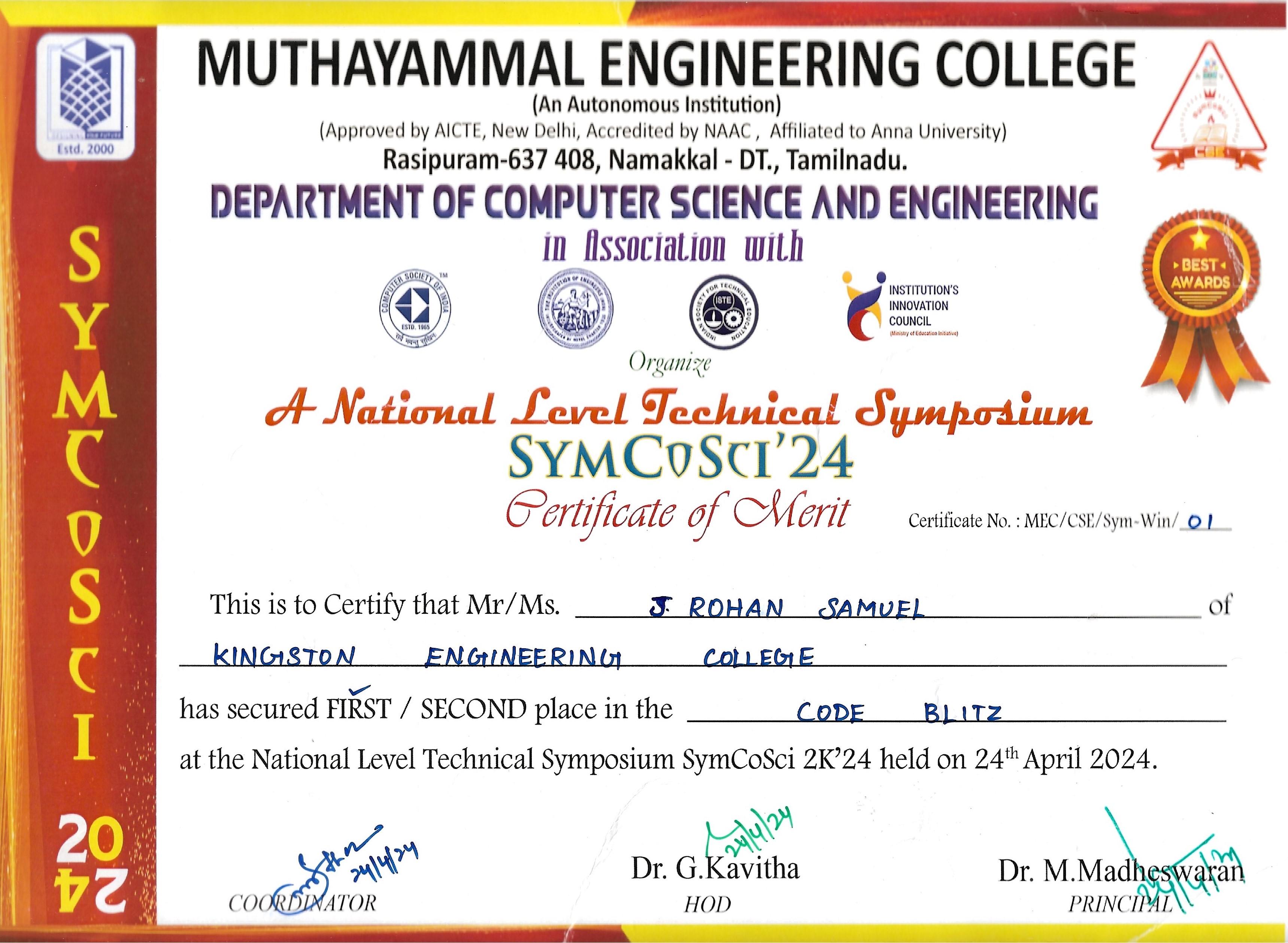 Coding Muthayammal